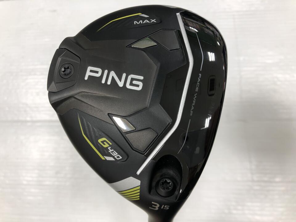 【中古】ピン G430 MAX フェアウェイウッド 3W 15° Sフレックス 43.0インチ ヘッドカバーあり ツアーAD PT-6 リシャフト品 Cランク 右利き用 PING ゴルフクラブ G430マックス ゴルフドゥ ゴルフ用品 GO 26,820円