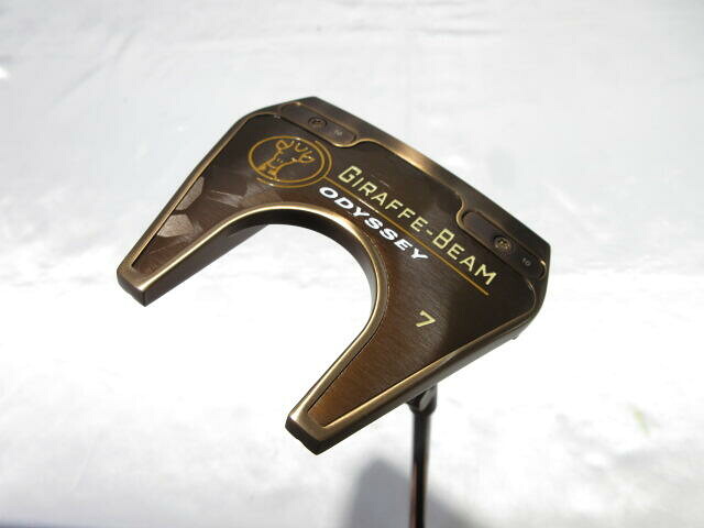 【中古】オデッセイ GIRAFFE-BEAM #7 パター 33.0インチ ヘッドカバーあり オリジナルスチール Cランク 右利き用 ODYSSEY ゴルフクラブ ゴルフドゥ ゴルフ用品 GOLF DO 中古ゴルフクラブ