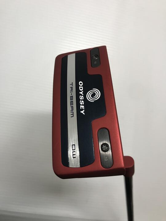 【中古】オデッセイ TRI-BEAM RED DOUBLE WIDE パター 34.0インチ ヘッドカバーあり STROKE LAB 70C RED Cランク 右利き用 ODYSSEY ゴルフクラブ ゴルフドゥ ゴルフ用品 GOLF DO 中古ゴルフクラブ