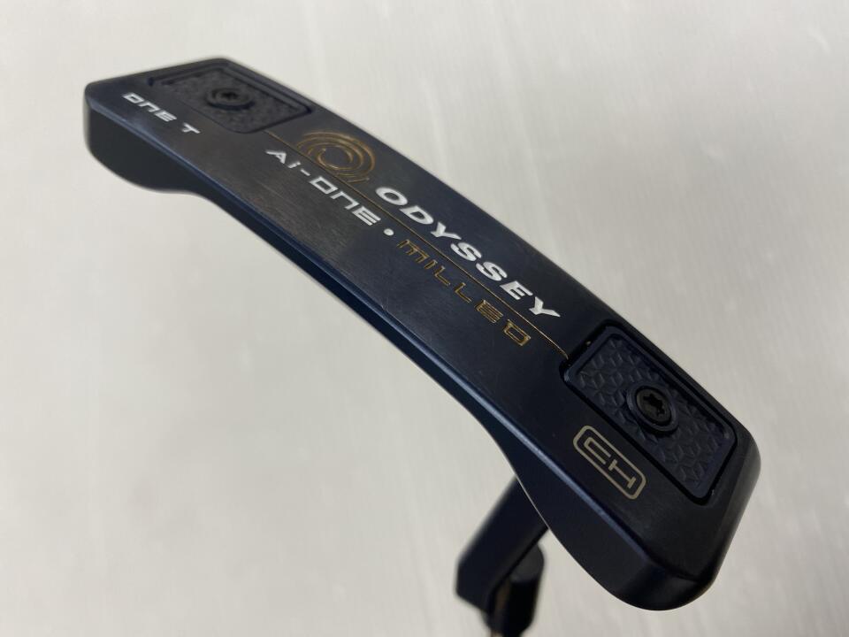 【中古】オデッセイ Ai-ONE MILLED ONE T パター 34.0インチ ヘッドカバーあり オリジナルスチール Cランク 右利き用 ODYSSEY ゴルフクラブ ゴルフドゥ ゴルフ用品 GOLF DO 中古ゴルフクラブ