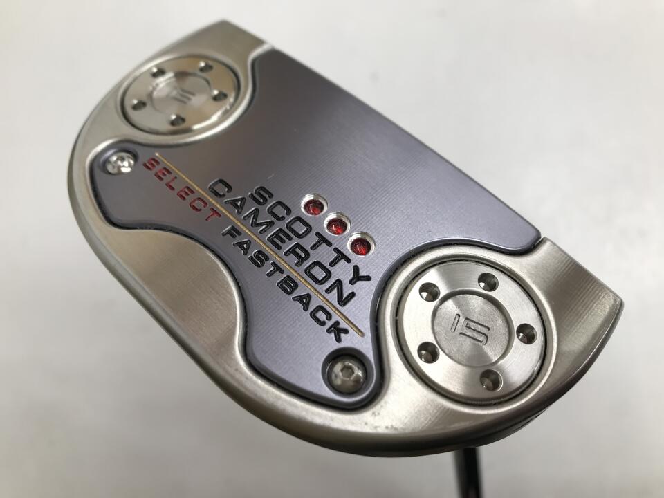 【中古】タイトリスト SC SELECT FASTBACK 2018 パター 34.0インチ オリジナルスチール Cランク 右利き用 Titleist ゴルフクラブ スコッティキャメロン セレクトファストバック ゴルフドゥ ゴルフ用品