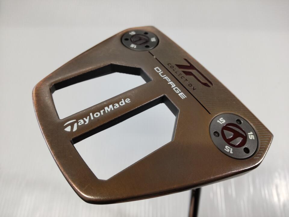 【中古】テーラーメイド TP COLLECTION PATINA DUPAGE パター 34.0インチ ヘッドカバーあり オリジナルスチール Dランク 右利き用 Taylormade ゴルフクラブ ゴルフドゥ ゴルフ用品 GOLF DO 中古ゴルフクラ