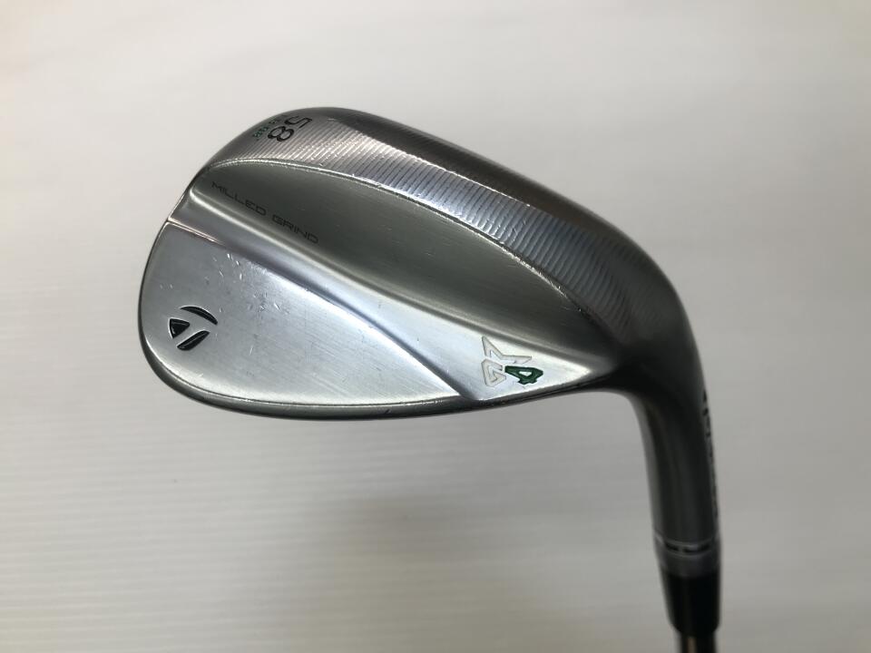 【中古】テーラーメイド MILLED GRIND 4 クローム ウェッジ 58° S200フレックス 34.75インチ ダイナミックゴールド EX ツアー イシュー Cランク 右利き用 Taylormade ゴルフクラブ ミルドグラインド4 ゴ