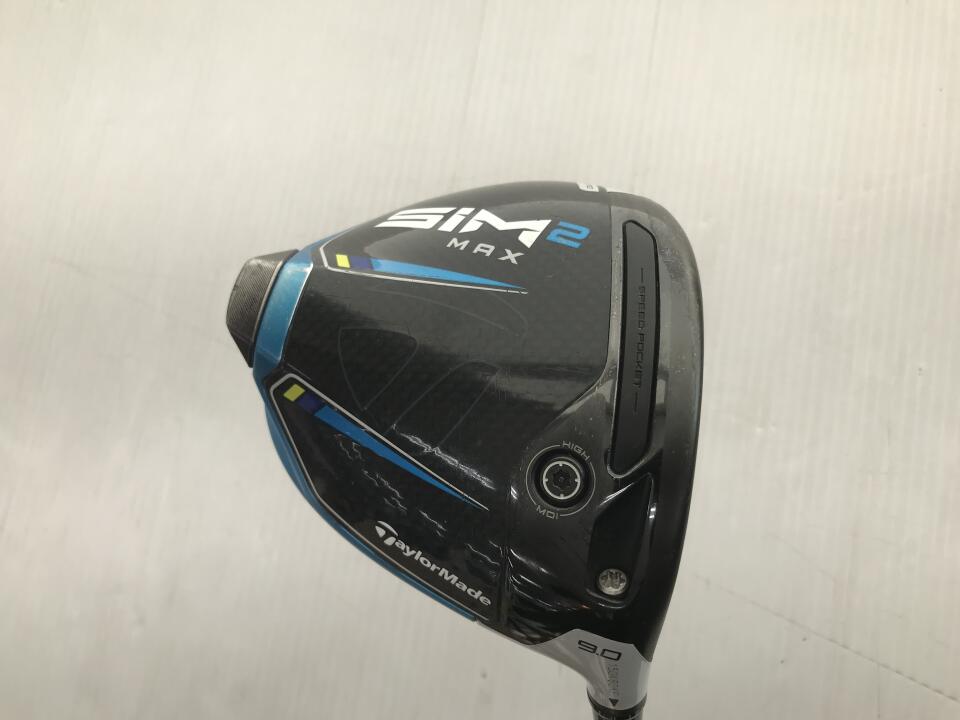 中古 右用 テーラーメイド SIM2 MAX ドライバー TENSEI BLUE テンセイ