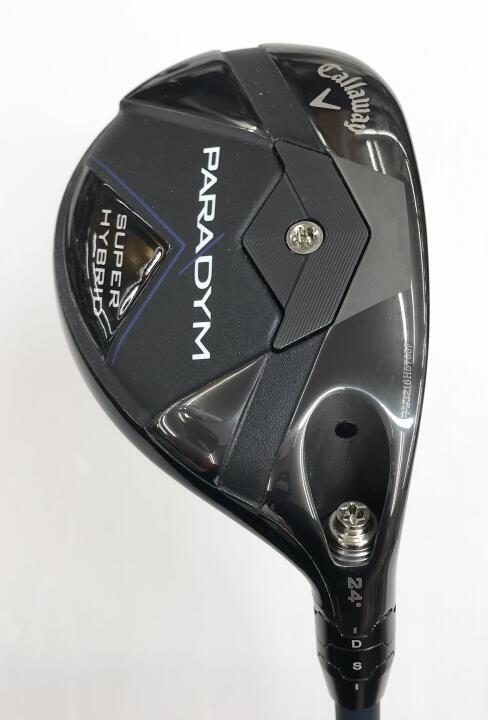 【中古】キャロウェイ PARADYM SUPER HYBRID ユーティリティ 24&deg; Rフレックス 39.25インチ ヘッドカバーあり VENTUS TR 5 for Callaway Cランク 右利き用 Callaway ゴルフクラブ パラダイムスーパーハイブリッ｜ゴルフ ドゥ 中古クラブ店