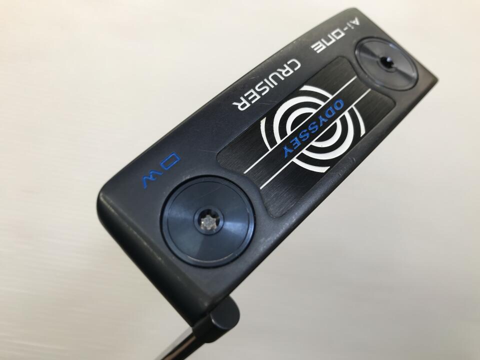 【中古】オデッセイ Ai-ONE TRI-BEAM DOUBLE WIDE パター 38.0インチ オリジナルスチール Cランク 右利き用 ODYSSEY ゴルフクラブ ゴルフドゥ ゴルフ用品 GOLF DO 中古ゴルフクラブ