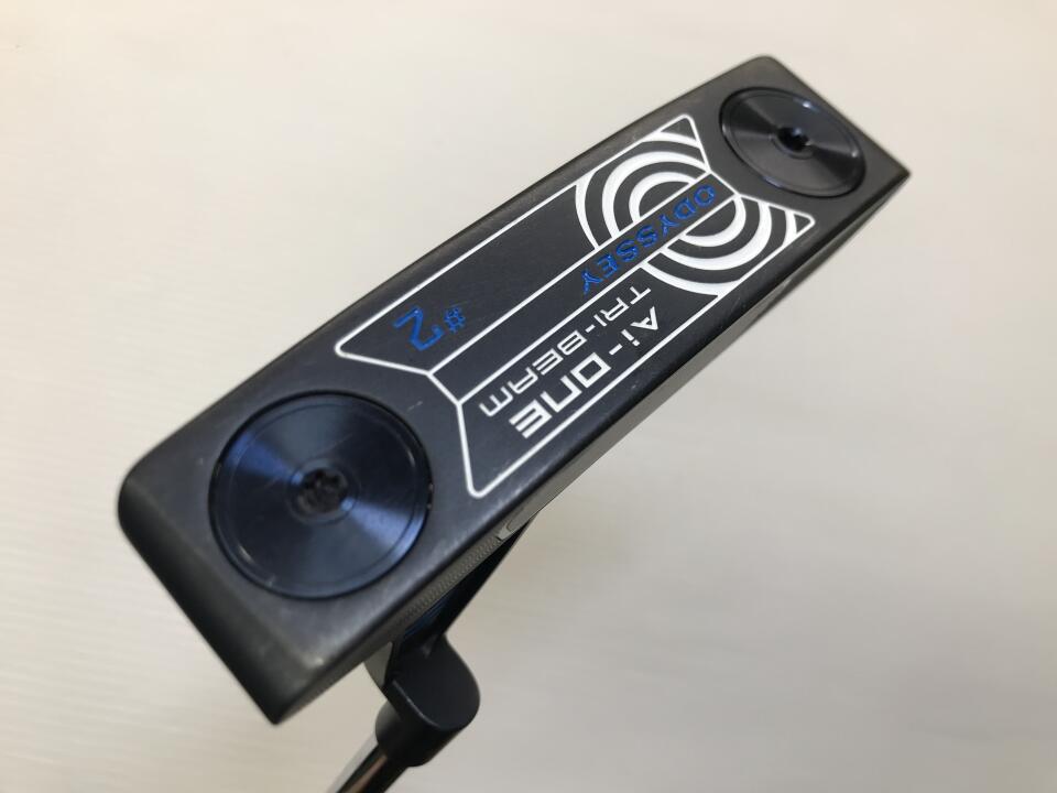 【中古】オデッセイ Ai-ONE TRI-BEAM #2 パター 33.0インチ オリジナルスチール Cランク 右利き用 ODYSSEY ゴルフクラブ ゴルフドゥ ゴルフ用品 GOLF DO 中古ゴルフクラブ