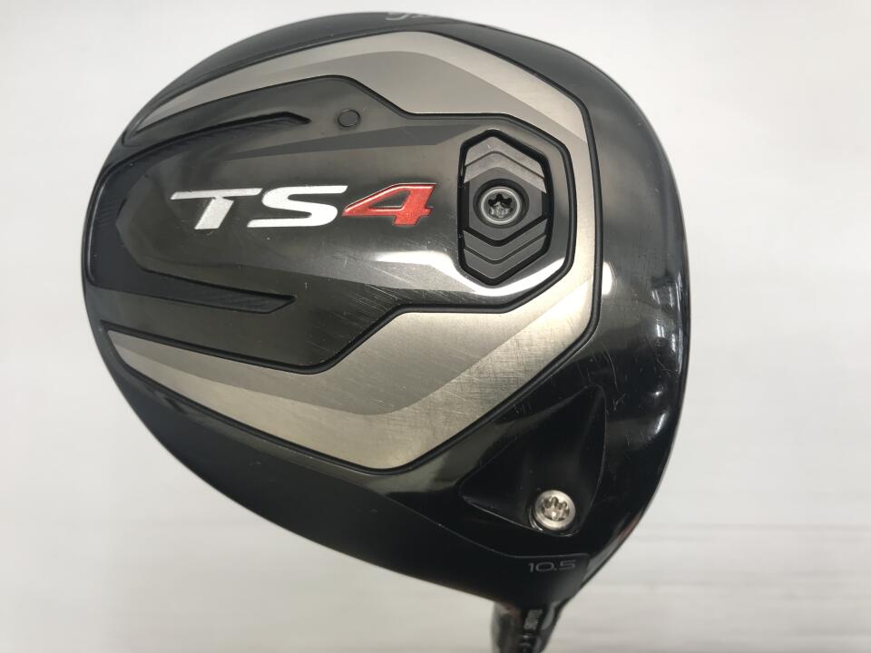 【中古】タイトリスト TS4 ドライバー 10.5° Sフレックス 45.25インチ ツアーAD　MJ-7 リシャフト品 Cランク 右利き用 Titleist ゴルフクラブ ゴルフドゥ ゴルフ用品 GOLF DO 中古ゴルフクラブ