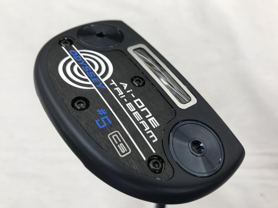 【中古】オデッセイ Ai-ONE TRI-BEAM #5 CS パター 34.0インチ ヘッドカバーあり オリジナルスチール Cランク 右利き用 ODYSSEY ゴルフクラブ ゴルフドゥ ゴルフ用品 GOLF DO 中古ゴルフクラブ|ゴルフ ドゥ 中古クラブ店