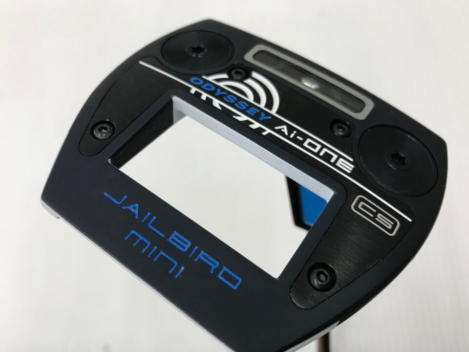【中古】オデッセイ Ai-ONE TRI-BEAM JAILBIRD MINI CS パター 34.0インチ ヘッドカバーあり オリジナルスチール Cランク 右利き用 ODYSSEY ゴルフクラブ ゴルフドゥ ゴルフ用品 GOLF DO 中古ゴルフクラブ
