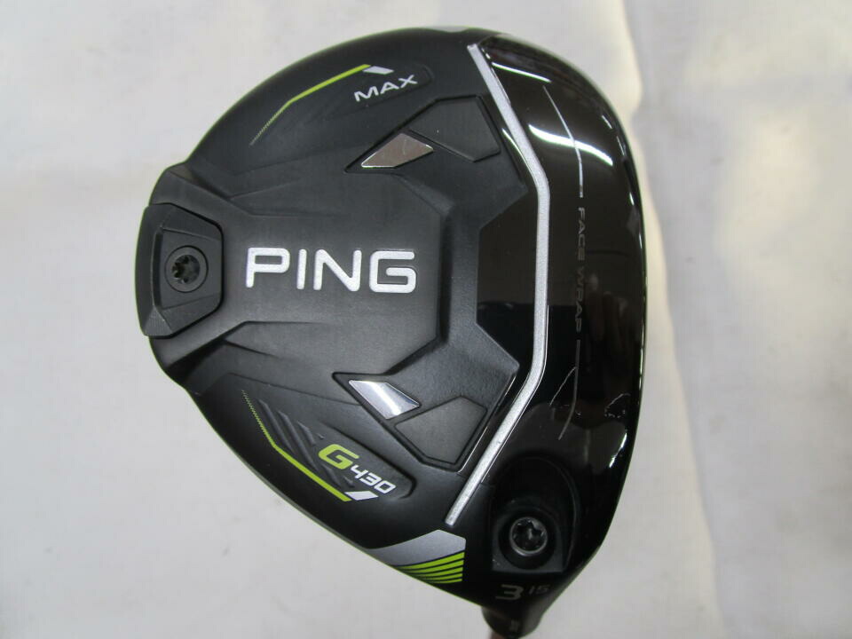 【中古】ピン G430 MAX フェアウェイウッド 3W 15° SRフレックス 43.0インチ ヘッドカバーあり ALTA J CB BLACK Cランク 右利き用 PING ゴルフクラブ G430マックス ゴルフドゥ ゴルフ用品 GOLF DO 中古ゴル