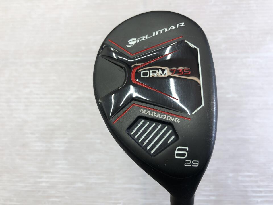 【中古】オリマー ORLIMAR ORM-735 ユーティリティ 29° Sフレックス 37.75インチ ヘッドカバーあり オリジナルスチール Cランク 右利き用 ORLIMAR ゴルフクラブ ゴルフドゥ ゴルフ用品 GOLF DO 中古ゴ 8,585円