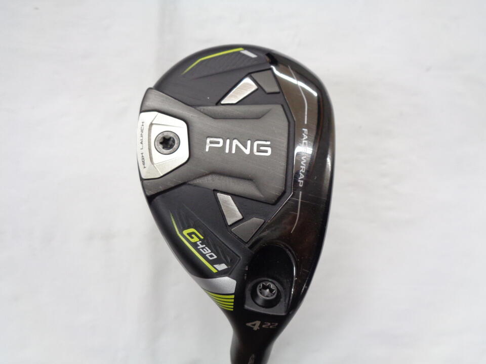 【中古】ピン G430 HL ユーティリティ 22° 39.5インチ ヘッドカバーあり Fujikura SPEEDER NX45 Cランク 右利き用 PING ゴルフクラブ ゴルフドゥ ゴルフ用品 GOLF DO 中古ゴルフクラブ