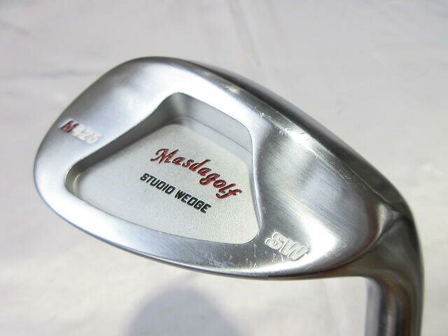 【中古】マスダ STUDIO WEDGE M425 ニッケルクロム ウェッジ 58° WEDGEフレックス 35.25インチ NSプロ MODUS 3105 WEDGE リシャフト品 Cランク 右利き用 Masda ゴルフクラブ ゴルフドゥ ゴルフ用品 GOLF DO 中