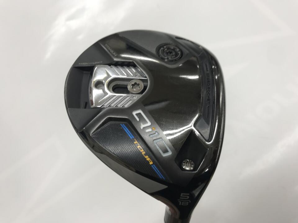 【中古】テーラーメイド Qi10 TOUR フェアウェイウッド 5W 18° Sフレックス 42.25インチ ヘッドカバーあり TENSEI TM 50 リシャフト品 Dランク 右利き用 Taylormade ゴルフクラブ Qi10ツアー ゴルフドゥ|ゴルフ ドゥ 中古クラブ店