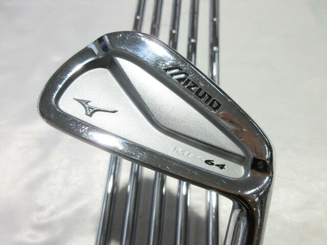 【中古】ミズノ MP-64 アイアンセット 27° S200フレックス 38.25インチ ダイナミックゴールド Cランク 右利き用 MIZUNO ゴルフクラブ ゴルフドゥ ゴルフ用品 GOLF DO 中古ゴルフクラブ