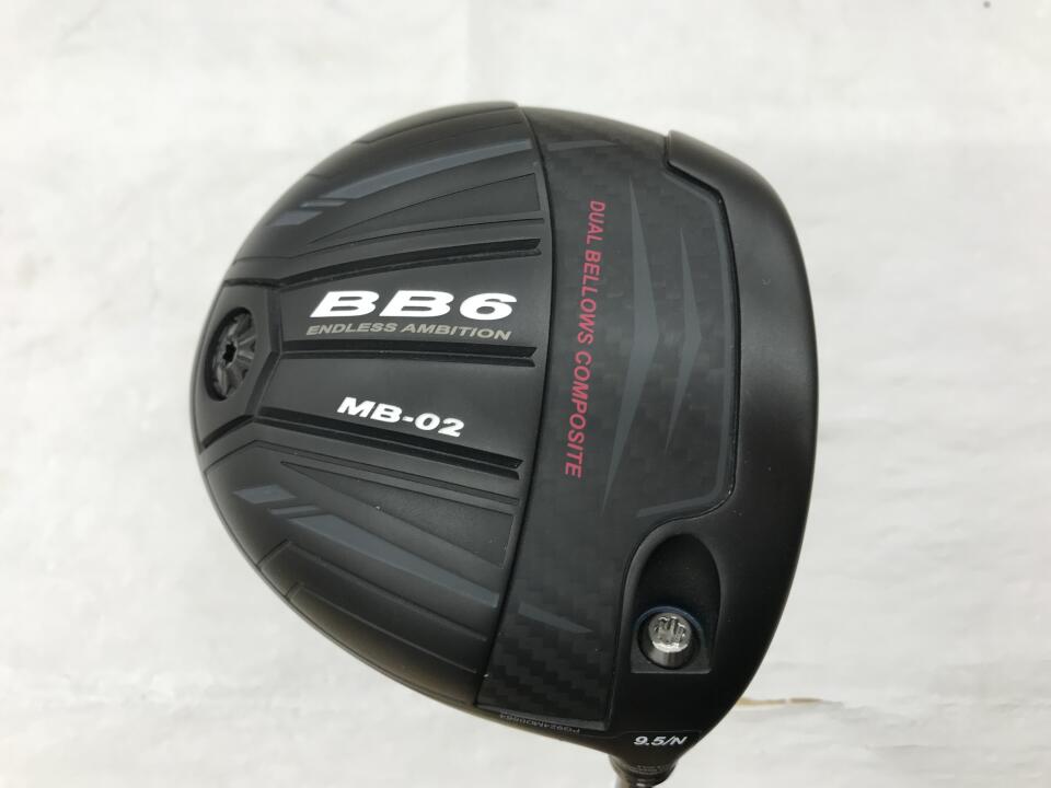 【中古】プログレス BB6 MB-02 ドライバー 9.5° SRフレックス 45.25インチ ヘッドカバーあり TRPX AFTER BURNER AB503 リシャフト品 Aランク 右利き用 Progress ゴルフクラブ ゴルフドゥ ゴルフ用品 GOLF DO