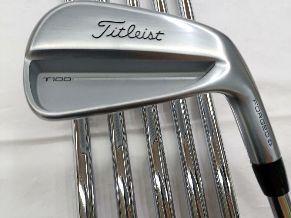 【中古】タイトリスト T100 2025 アイアンセット S200フレックス 38.0インチ ダイナミックゴールド 120 リシャフト品 Cランク 右利き用 Titleist ゴルフクラブ ゴルフドゥ ゴルフ用品 GOLF DO 中古ゴル