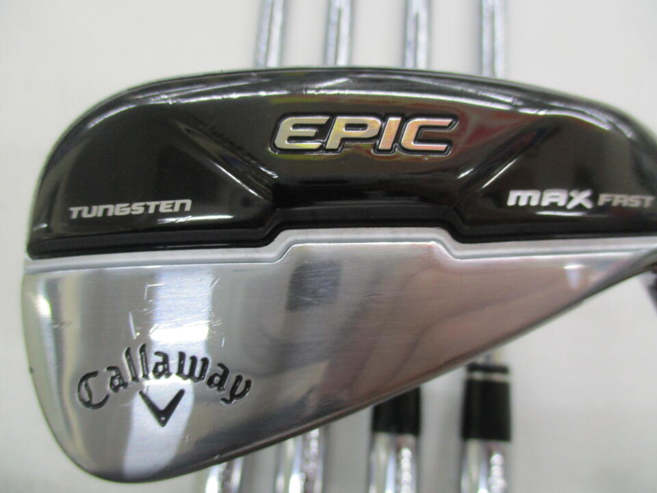 【中古】キャロウェイ EPIC MAX FAST アイアンセット 26° Sフレックス 37.5インチ NSプロ950GH neo Cランク 右利き用 Callaway ゴルフクラブ エピックマックスファスト ゴルフドゥ ゴルフ用品 GOLF DO 中
