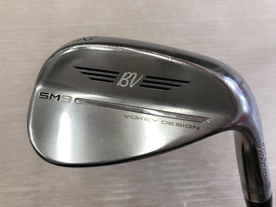 【中古】タイトリスト VOKEY SM9 ツアークローム ウェッジ 52° WEDGEフレックス 35.25インチ ダイナミックゴールド Cランク 右利き用 Titleist ゴルフクラブ ボーケイSM9 ゴルフドゥ ゴルフ用品 GOLF DO