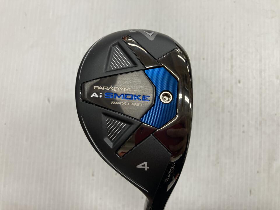 【中古】キャロウェイ PARADYM Ai SMOKE MAX FAST ユーティリティ 21° Rフレックス 40.0インチ ヘッドカバーあり TENSEI 40 for Callaway(Ai SMOKE) Bランク 右利き用 Callaway ゴルフクラブ パラダイムAiスモーク