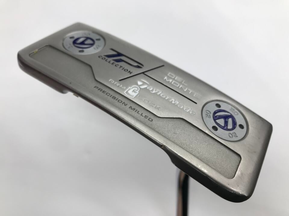 【中古】テーラーメイド TP COLLECTION HYDRO BLAST DEL MONTE AL パター 39.75インチ ヘッドカバーあり オリジナルスチール Dランク 右利き用 Taylormade ゴルフクラブ ゴルフドゥ ゴルフ用品 GOLF DO 中古ゴ｜ゴルフ ドゥ 中古クラブ店