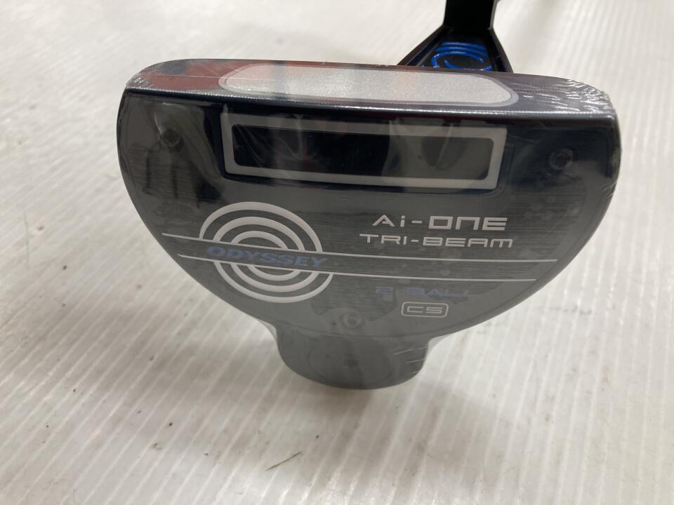【中古】オデッセイ Ai-ONE TRI-BEAM 2-BALL CS パター 34.0インチ ヘッドカバーあり オリジナルスチール Sランク 右利き用 ODYSSEY ゴルフクラブ ゴルフドゥ ゴルフ用品 GOLF DO 中古ゴルフクラブ