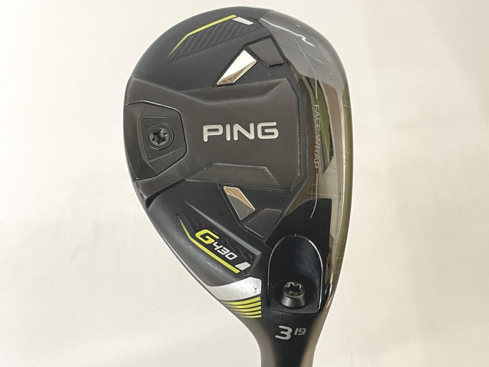 【中古】ピン G430 ユーティリティ 19° Sフレックス 40.25インチ ALTA J CB BLACK Dランク 右利き用 PING ゴルフクラブ ゴルフドゥ ゴルフ用品 GOLF DO 中古ゴルフクラブ