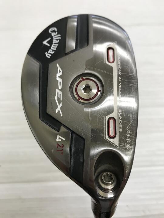 【中古】キャロウェイ APEX 2021 ユーティリティ 21° Sフレックス 40.0インチ ヘッドカバーあり Diamana 55 for Callaway Dランク 右利き用 Callaway ゴルフクラブ エイペックス2021 ゴルフドゥ ゴルフ用品