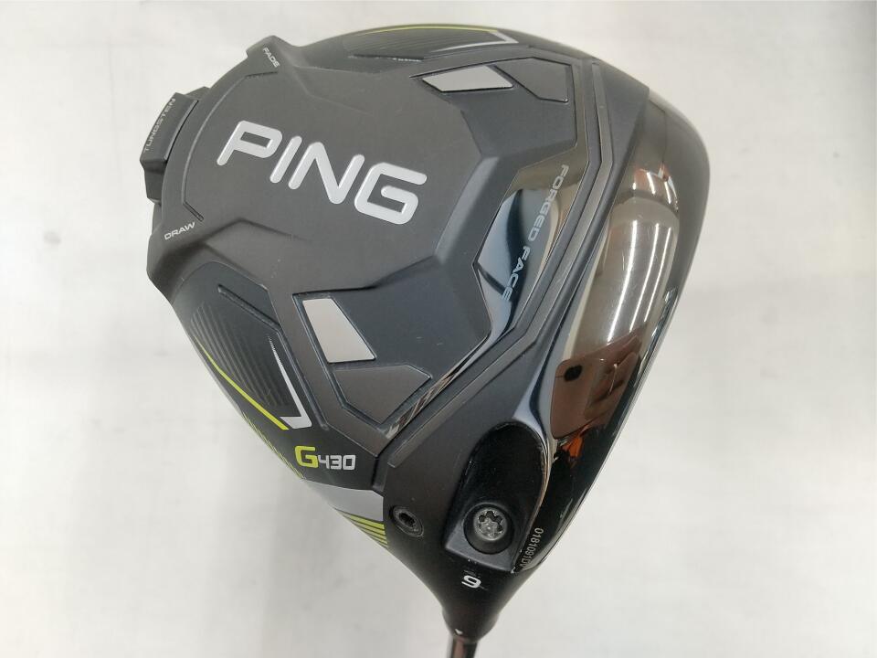 【中古】ピン G430 LST ドライバー 9° Sフレックス 45.75インチ ヘッドカバーあり ALTA J CB BLACK Cランク 右利き用 PING ゴルフクラブ ゴルフドゥ ゴルフ用品 GOLF DO 中古ゴルフクラブ