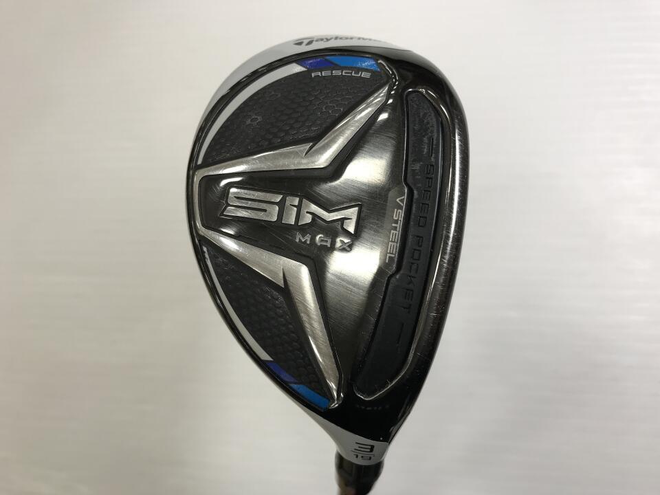 【中古】テーラーメイド SIM MAX ユーティリティ 19° Xフレックス 40.0インチ TENSEI CK PROOrange 70HY リシャフト品 Cランク 右利き用 Taylormade ゴルフクラブ シムマックス ゴルフドゥ ゴルフ用品 GOLF D|ゴルフ ドゥ 中古クラブ店