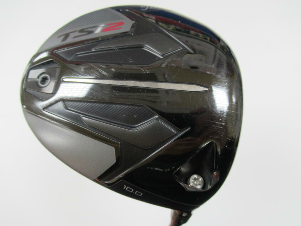 【中古】タイトリスト TSi2 ドライバー 10° Xフレックス 45.5インチ ヘッドカバーあり ＬＩＮＧ　ＢＬＵＥ　ＥＸ　5 リシャフト品 Cランク 右利き用 Titleist ゴルフクラブ ゴルフドゥ ゴルフ用