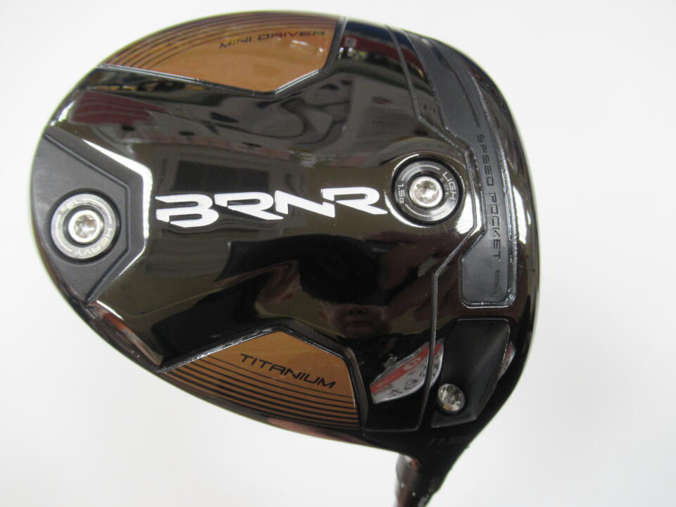 【中古】テーラーメイド BRNR MINI DRIVER ドライバー 11.5° Sフレックス 43.5インチ ヘッドカバーあり スピーダー　NXGREEN 50 リシャフト品 Cランク 右利き用 Taylormade ゴルフクラブ ゴルフドゥ ゴル