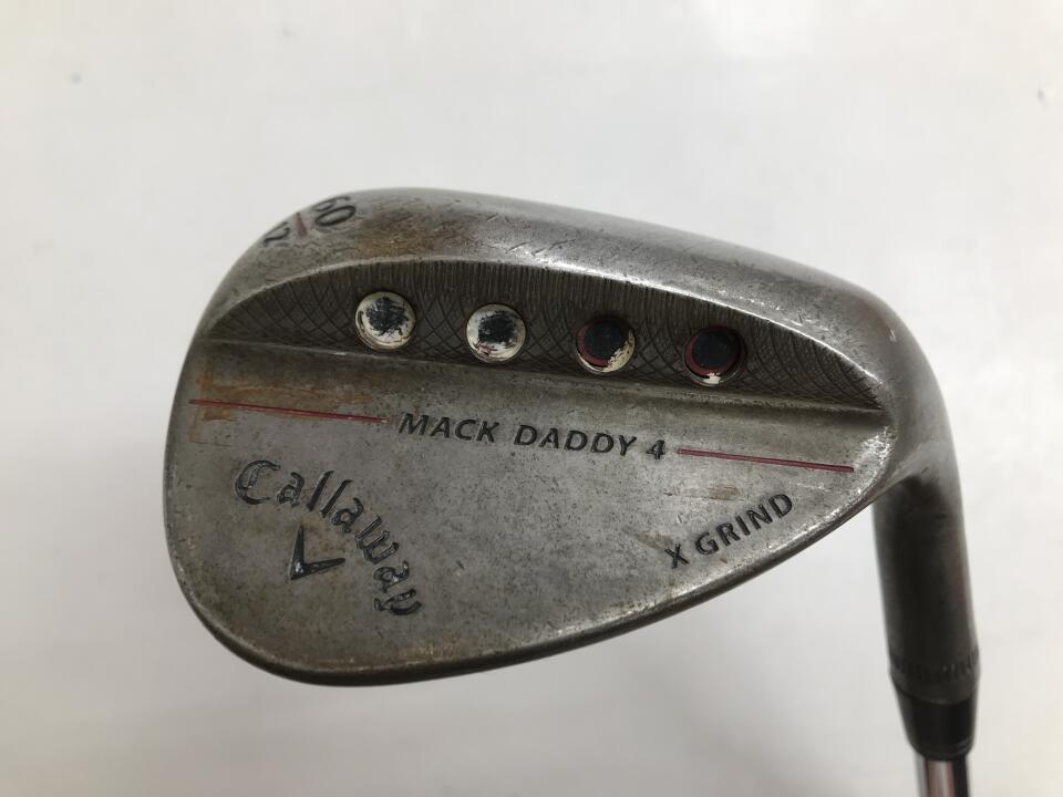 【中古】キャロウェイ MACK DADDY 4 クロムメッキ ウェッジ 60° Sフレックス 0.0インチ NSプロ950GH Dランク 右利き用 Callaway ゴルフクラブ ゴルフドゥ ゴルフ用品 GOLF DO 中古ゴルフクラブ