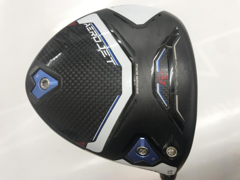 【中古】コブラ AEROJET MAX ドライバー 9&deg; Sフレックス 45.25インチ ヘッドカバーあり ツアーAD for Cobra(AEROJET) Cランク 右利き用 COBRA ゴルフクラブ エアロジェットマックス ゴルフドゥ ゴルフ用｜ゴルフ ドゥ 中古クラブ店