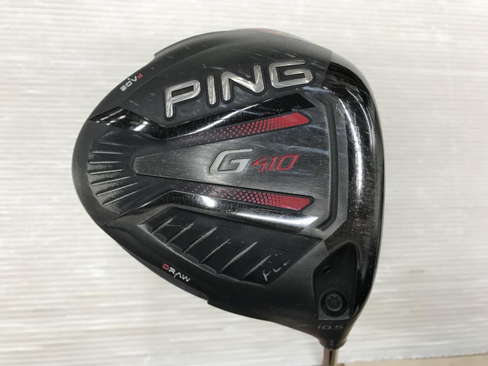 【中古】ピン G410 PLUS ドライバー 10.5° Rフレックス 45.5インチ ヘッドカバーあり ALTA J CB RED Dランク 右利き用 PING ゴルフクラブ G410プラス ゴルフドゥ ゴルフ用品 GOLF DO 中古ゴルフクラブ