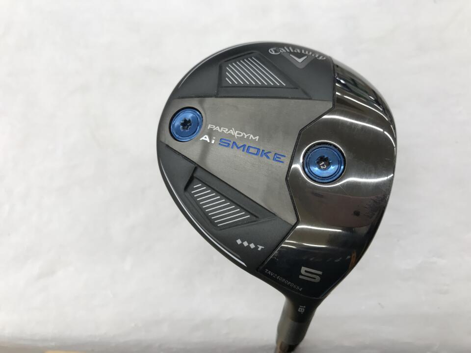【中古】キャロウェイ PARADYM Ai SMOKE ◆◆◆ T フェアウェイウッド 5W 18° R1フレックス 42.25インチ ツアーAD CQ-5 リシャフト品 Cランク 右利き用 Callaway ゴルフクラブ パラダイムAiスモーク トリ 29,562円