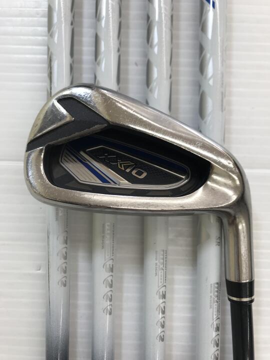 【中古】ダンロップ XXIO 12 ネイビー アイアンセット SRフレックス 38.0インチ MP1200 ネイビー Cランク 右利き用 DUNLOP ゴルフクラブ ゼクシオ12 ゴルフドゥ ゴルフ用品 GOLF DO 中古ゴルフクラブ
