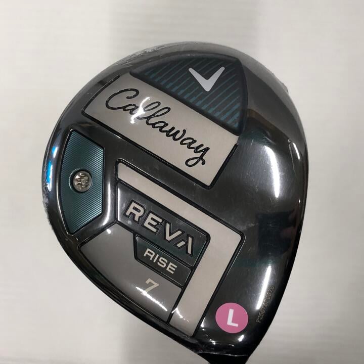 【中古】【レディースモデル】キャロウェイ REVA RISE レディス フェアウェイウッド 7W 24&deg; Lフレックス 40.0インチ ヘッドカバーあり ELDIO 40 for Callaway(REVA RISE) Aランク 右利き用 Callaway ゴルフク｜ゴルフ ドゥ 中古クラブ店