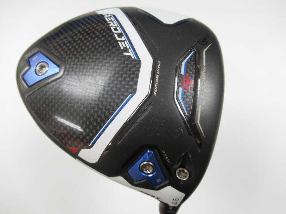 【中古】コブラ AEROJET MAX ドライバー 9&deg; Sフレックス 45.25インチ ヘッドカバーあり ツアーAD for Cobra(AEROJET) Cランク 右利き用 COBRA ゴルフクラブ エアロジェットマックス ゴルフドゥ ゴルフ用｜ゴルフ ドゥ 中古クラブ店