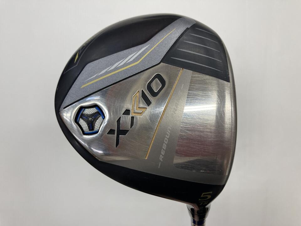 【中古】ダンロップ XXIO 13 ネイビー フェアウェイウッド 5W 18° Rフレックス 43.0インチ ヘッドカバーあり MP1300 ネイビー Cランク 右利き用 DUNLOP ゴルフクラブ ゼクシオ13 ゴルフドゥ ゴルフ用
