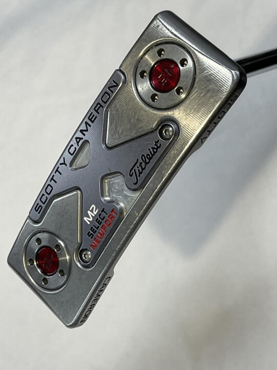 【中古】タイトリスト SC SELECT NEWPORT M2 2016 パター 34.0インチ オリジナルスチール Cランク 右利き用 Titleist ゴルフクラブ スコッティキャメロン セレクト ニューポートM2 ゴルフドゥ ゴルフ用