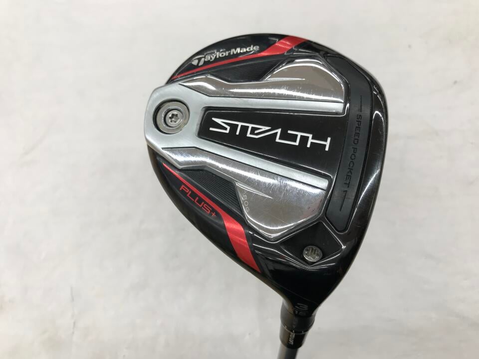 【中古】テーラーメイド STEALTH PLUS+ フェアウェイウッド 3W 15° Sフレックス 43.0インチ ヘッドカバーあり ツアーAD UB-6 Cランク 右利き用 Taylormade ゴルフクラブ ステルスプラス ゴルフドゥ ゴル
