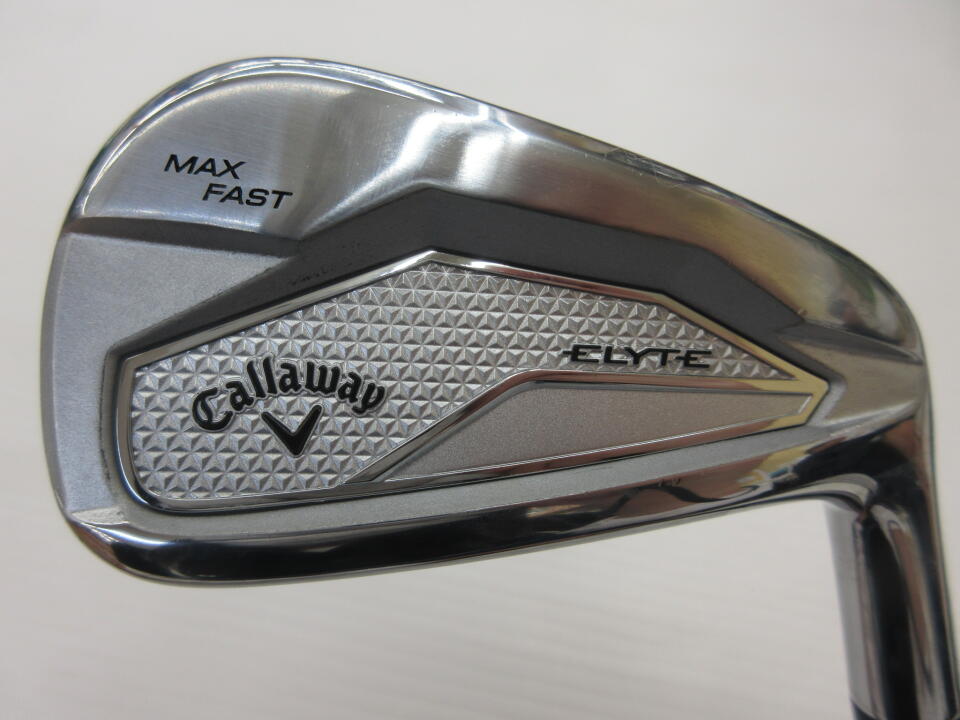 【中古】【訳あり】キャロウェイ ELYTE MAX FAST アイアンセット Rフレックス 37.625インチ LIN-Q GREEN 40 for Callaway Cランク 右利き用 Callaway ゴルフクラブ エリートマックスファスト ゴルフドゥ ゴル