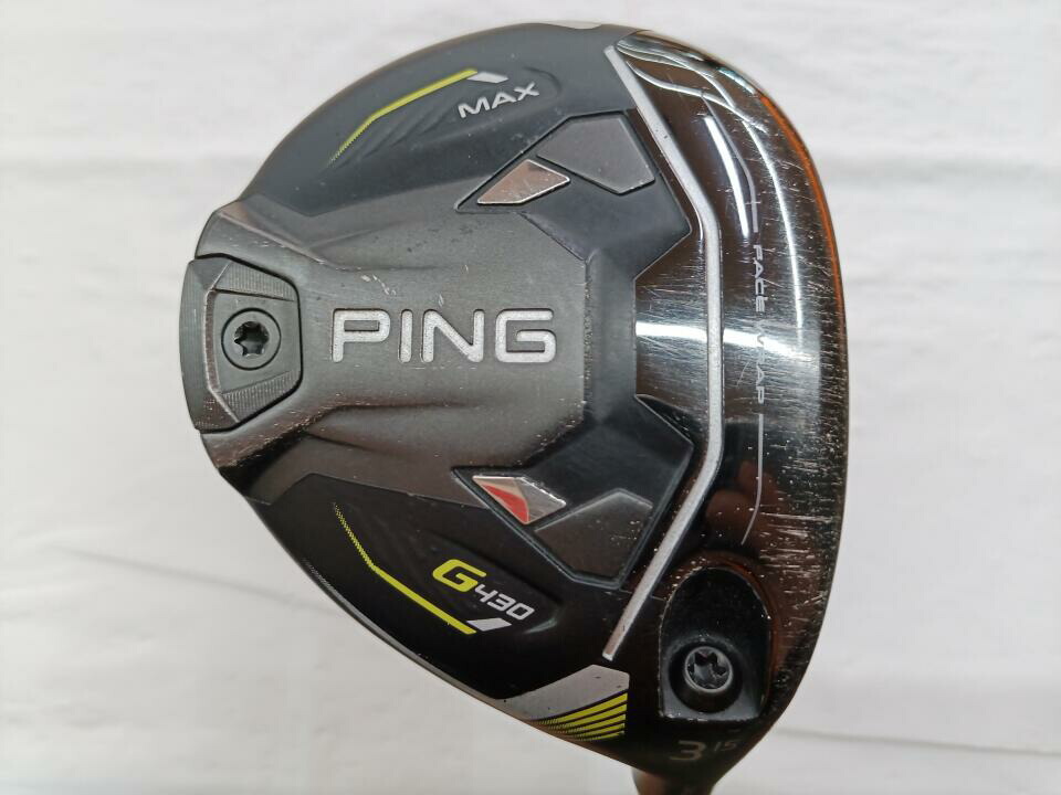 【中古】ピン G430 MAX フェアウェイウッド 3W 15° Rフレックス 43.0インチ ヘッドカバーあり ALTA J CB BLACK Dランク 右利き用 PING ゴルフクラブ G430マックス ゴルフドゥ ゴルフ用品 GOLF DO 中古ゴル|ゴルフ ドゥ 中古クラブ店