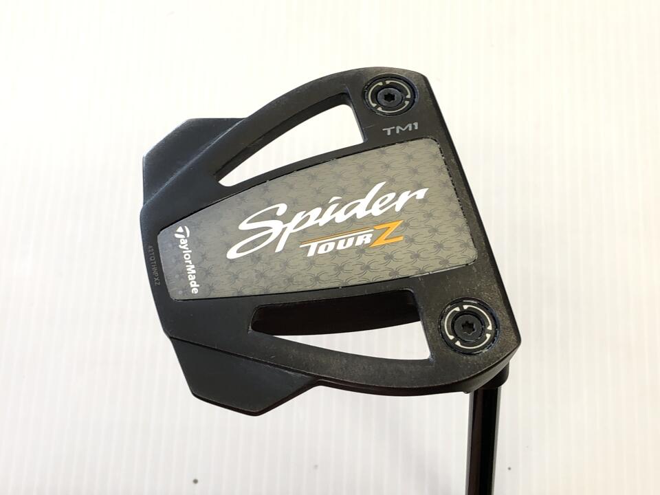 【中古】テーラーメイド Spider TOUR Z TRUSS TM1 パター 34.0インチ ヘッドカバーあり オリジナルスチール Cランク 右利き用 Taylormade ゴルフクラブ ゴルフドゥ ゴルフ用品 GOLF DO 中古ゴルフクラブ