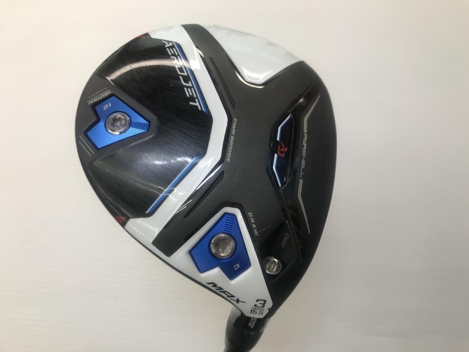 【中古】コブラ AEROJET MAX フェアウェイウッド 3W 15.5° Sフレックス 42.75インチ ツアーAD for Cobra(AEROJET) Cランク 右利き用 COBRA ゴルフクラブ エアロジェットマックス ゴルフドゥ ゴルフ用品 GOLF