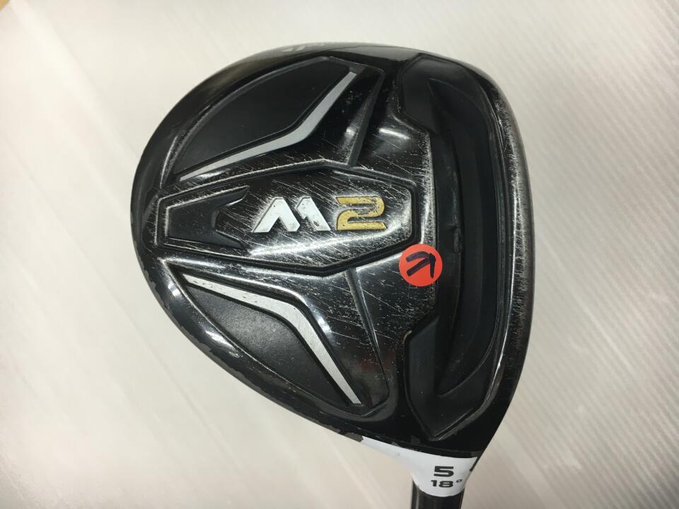 【中古】【訳あり】テーラーメイド M2 フェアウェイウッド 5W 18° SRフレックス 42.0インチ TM1-216 Dランク 右利き用 Taylormade ゴルフクラブ ゴルフドゥ ゴルフ用品 GOLF DO 中古ゴルフクラブ