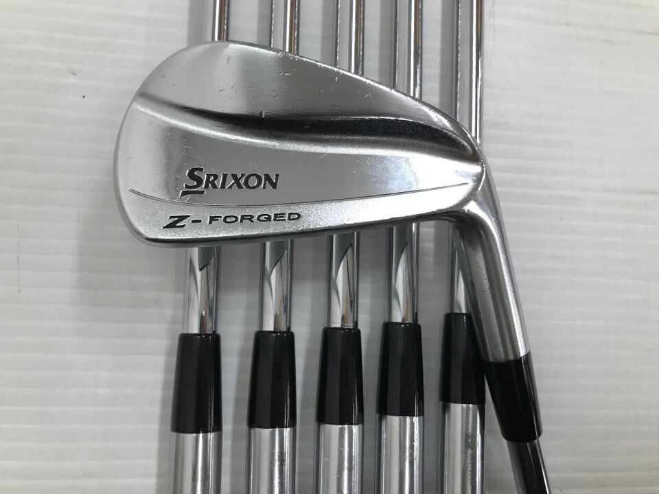 【中古】ダンロップ SRIXON Z-FORGED アイアンセット Sフレックス 38.0インチ N.S.PRO 980 GH D.S.T リシャフト品 Cランク 右利き用 DUNLOP ゴルフクラブ スリクソンZフォージド ゴルフドゥ ゴルフ用品 GOLF