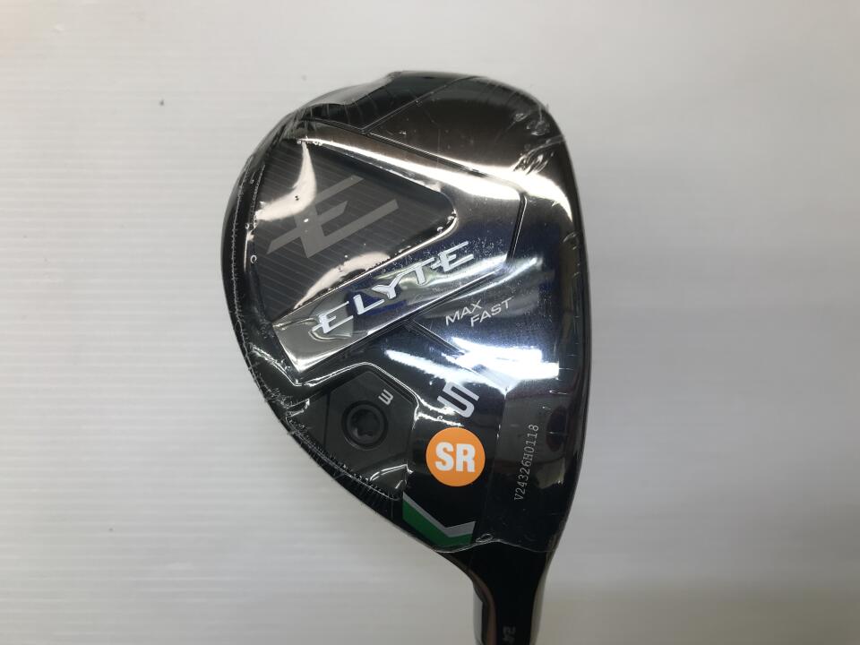 【中古】キャロウェイ ELYTE MAX FAST ユーティリティ 24° SRフレックス 39.0インチ ヘッドカバーあり LIN-Q GREEN 40 for Callaway Aランク 右利き用 Callaway ゴルフクラブ エリートマックスファスト ゴル